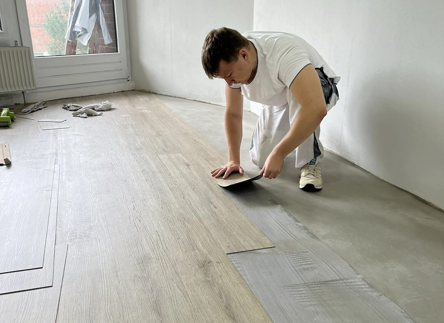 Designbelag verlegen Designbelag verlegen